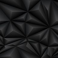 Black Abstract Polygon Background Tile