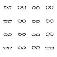 Black Symbols - Glasses