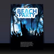 Flyer or Cover Design - Beach Party N2