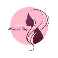 Happy Women Day pink background N4