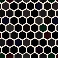 Hexagonal mosaic background N2