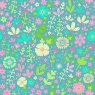 Seamless Floral Pattern N823