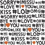 Hashtag seamless pattern