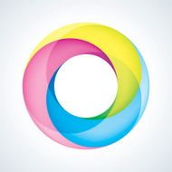 Abstract Design Circular Logo Element