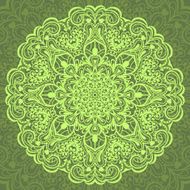Flower Mandala Abstract element for design N14