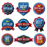 Set of retro vintage badges and labels 05