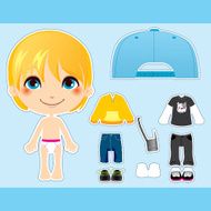 Blond Fashion Boy N2