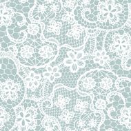 Lace seamless pattern with flowers N197