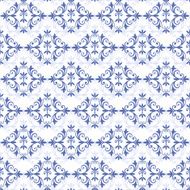 White-blue seamless pattern (vector)