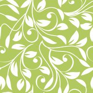 Green world-leafy pattern