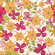 Floral background N509
