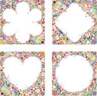 Set of decorative frames N3