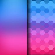 abstract background consisting of hexagons and matt glass N70