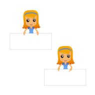 set of funny cartoon housewife N3