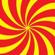 Retro vintage grunge hypnotic background vector illustration
