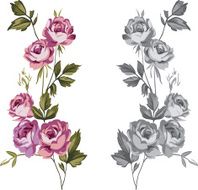 Decorative roses