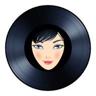 Vinyl woman