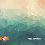 Abstract Colorful Triangles Background Vector N248