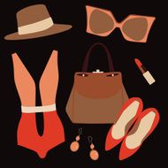 Summer fashion set