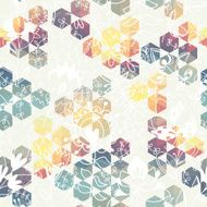 hexagon triangle flower N2
