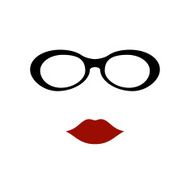 Glasses with lips