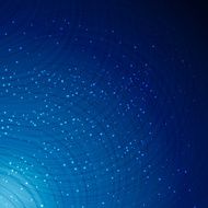 abstract techno design elements on a blue background