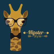 Animal hipster design N15