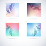 Abstract Blurry Hipster Background With triangles N37