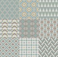 Seamless Geometric Pattern N131