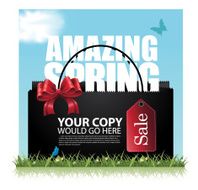 Spring sale Background