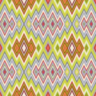 Color Abstract Retro Zigzag Vector Background N23