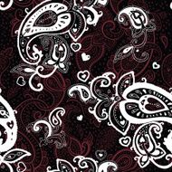 Seamless Paisley background N60