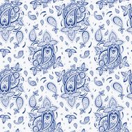 Seamless Paisley background N61
