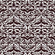 Delicate damask pattern
