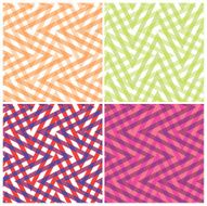 set of seamless abstract patterns N4