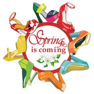 Colorful fashion women&#039;s High heel shoes Fashion spring poster N2