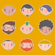 men characters set N2