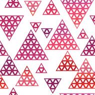 Retro pattern of geometric shapes N54