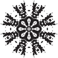 Lace ornament watercolor marble round doily ornamental flower N45