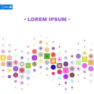 Abstract Geometric Wave Background Vector N2