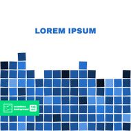 Abstract Squares Seamless Background Vector N5