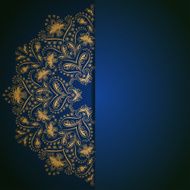 Elegant background with lace ornament N17