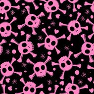 Pirate skull pattern