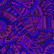 Abstract ethnic seamless pattern N38