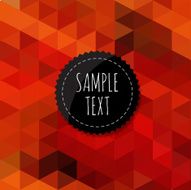 geometric background made of triangles N124