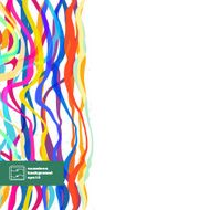 Abstract Seamless Colorful Striped Background N5