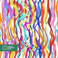 Abstract Seamless Colorful Striped Background N6