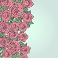 Cute floral seamless background N3