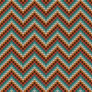 Seamless Zigzag knitting pattern N3