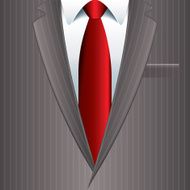 Man suit background vector illustration N2